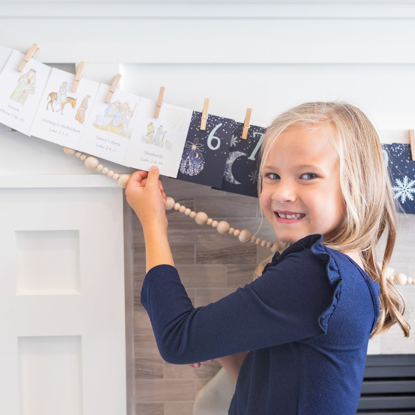 Navy Advent Calendar, Front side