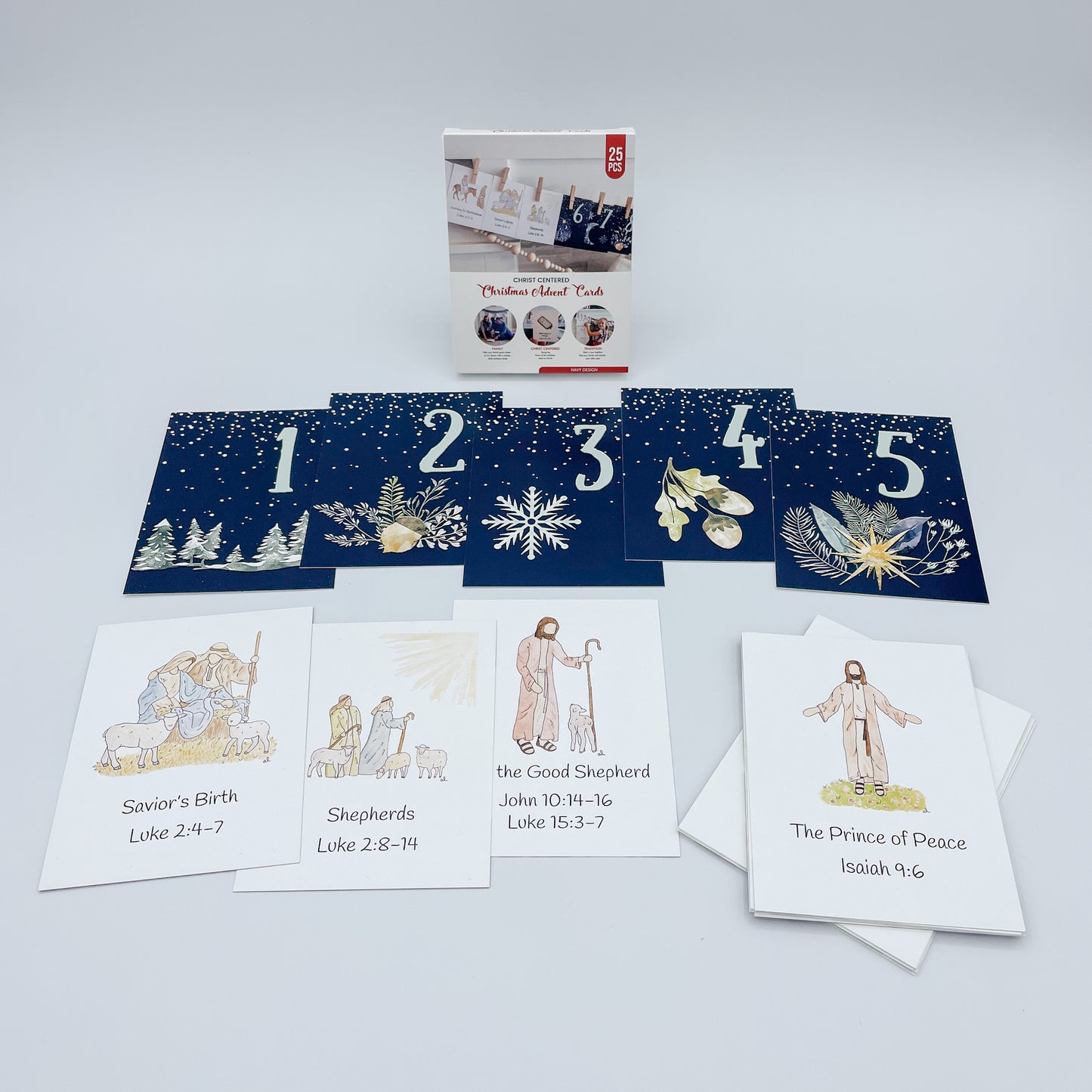 Navy Advent Calendar, Front side