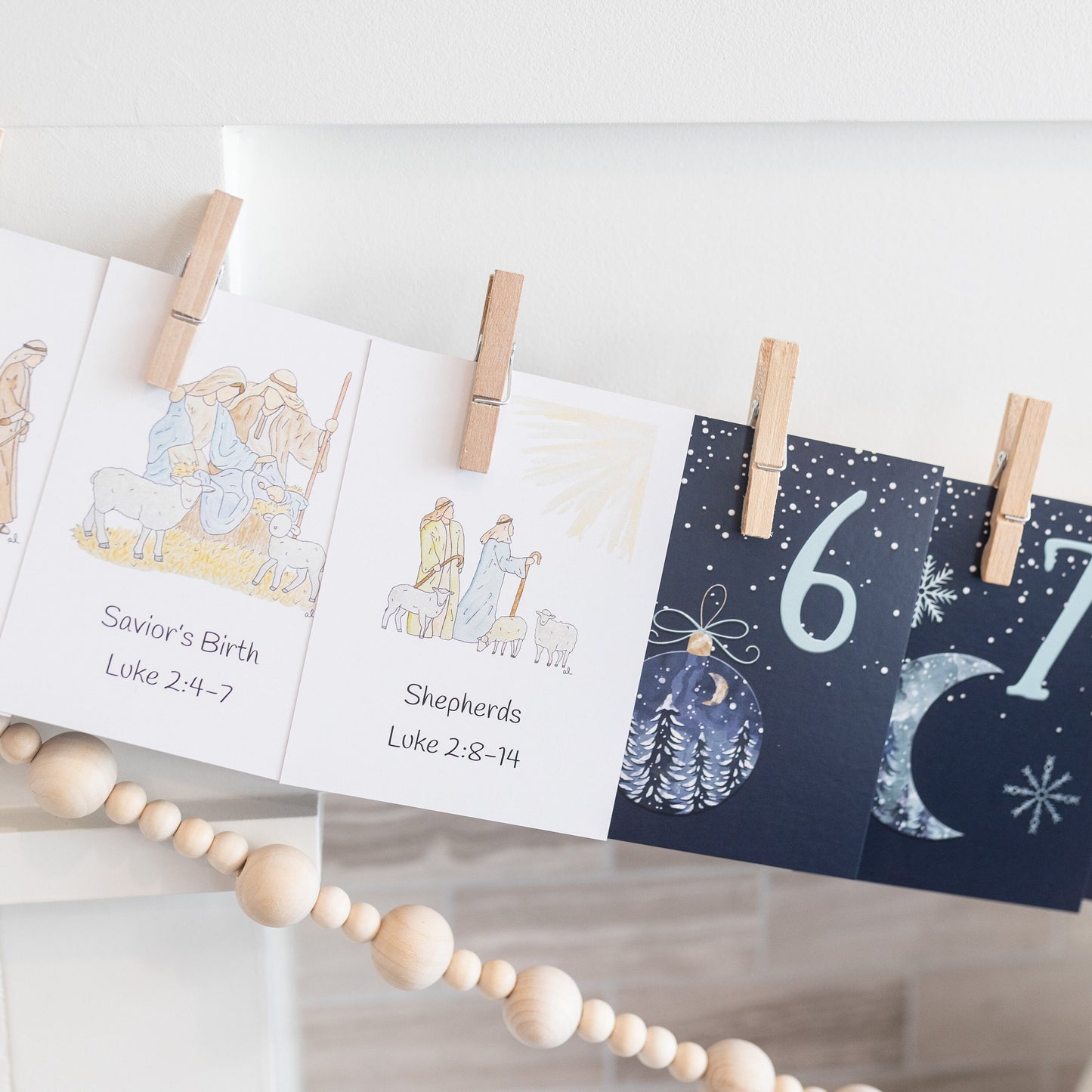 Navy Advent Calendar, Front side